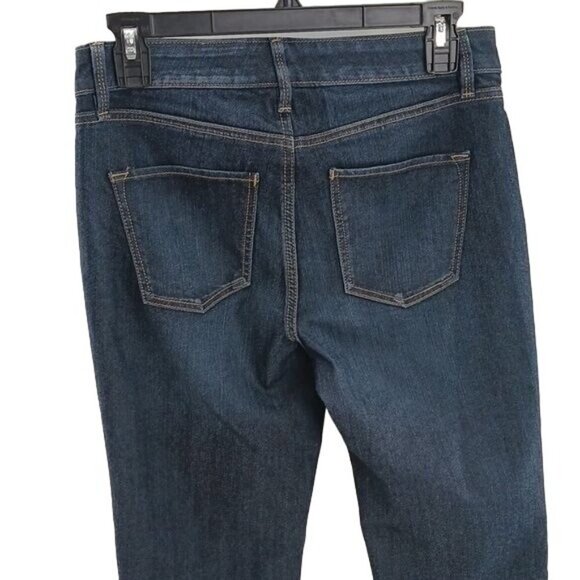 White House Black Market Womens Size 2 Distressed Slim Straight Jeans Denim - Picture 5 of 7